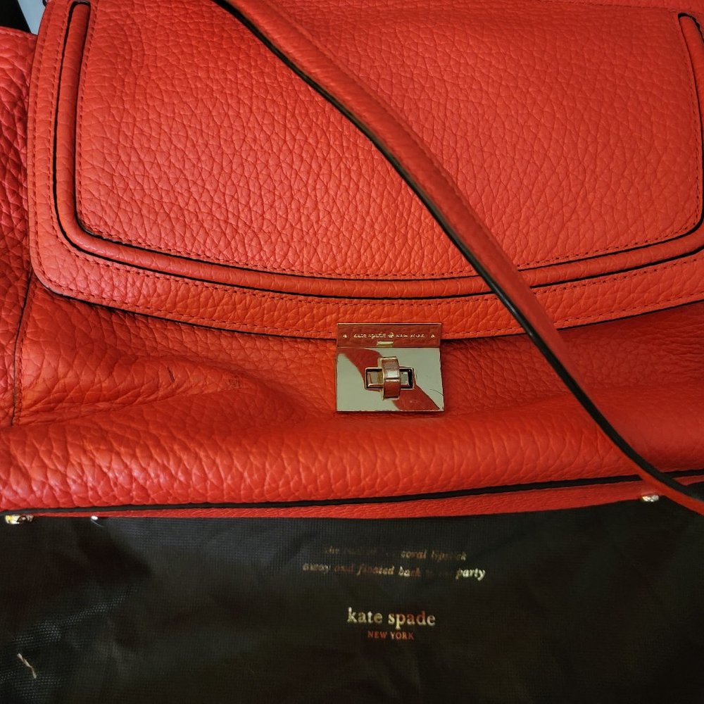 Beautiful coral Kate Spade Tallulah, lightly used